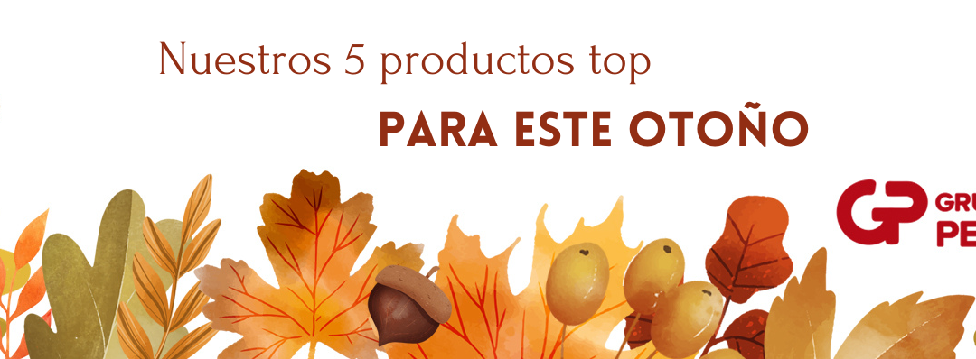 Nuestros 5 productos top para este Otoño